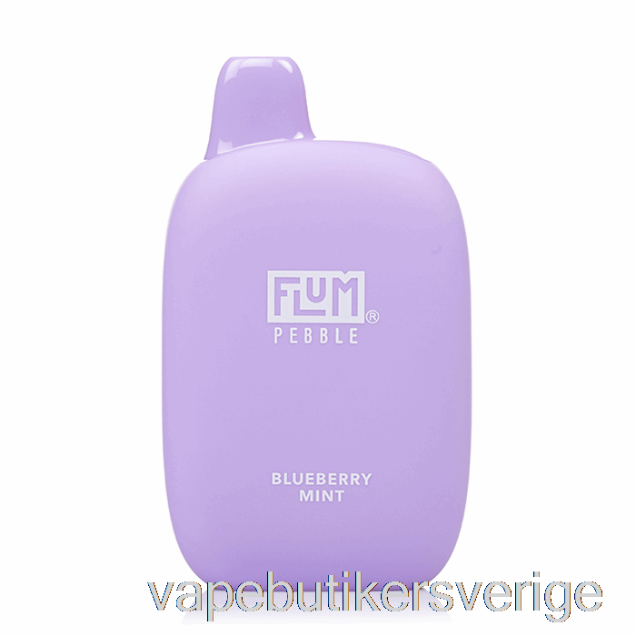 Vape Sverige Flum Pebble 6000 Engångsblåbärsmynta